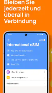 eSIM Mobile Data by YESIM screenshot