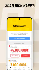 Eurojackpot LOTTO Scanner App screenshot