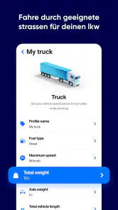 Eurowag Navigation - LKW GPS screenshot