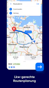 Eurowag Navigation - LKW GPS screenshot