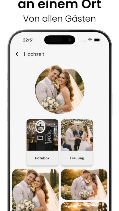 EventPics – Fotos per QR-Code screenshot 1