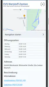 EVS Abfall-App screenshot