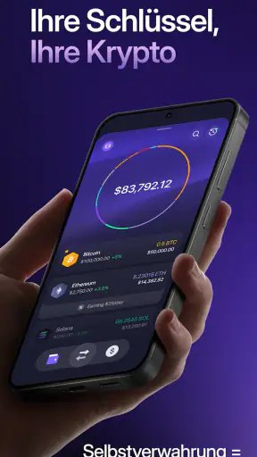 Exodus: Krypto-Bitcoin-Wallet screenshot 1