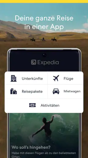 Expedia: Reise, Hotel, Flug screenshot 1
