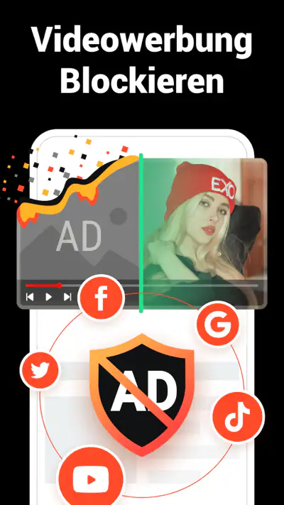 FAB Adblocker Browser: Adblock screenshot 1