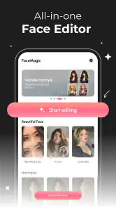 FaceMagic - AI Face Editor screenshot