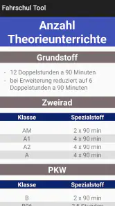 Fahrschul Tool screenshot