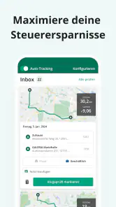 Fahrtenbuch von Driversnote screenshot