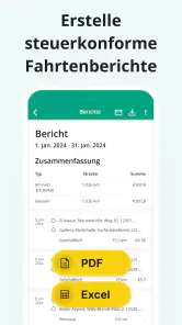 Fahrtenbuch von Driversnote screenshot
