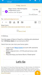 FairEmail, privacy aware email screenshot