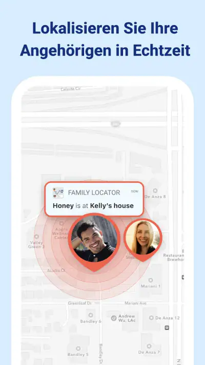 Family Locator - Handy Orten screenshot 1