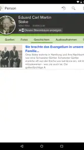 FamilySearch – Stammbaum screenshot