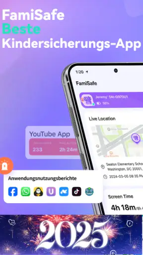 FamiSafe: AI Kinderschutz App screenshot 1