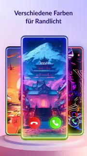 Farbiges Anruf-Theme screenshot 2