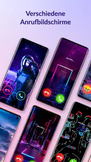 Farbiges Anruf-Theme screenshot 6