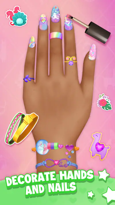Fashion Makeover:Salon&DressUp screenshot 1