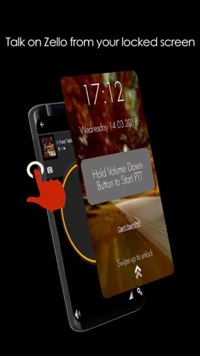 FastTalkie Zello/Teams Button screenshot 1