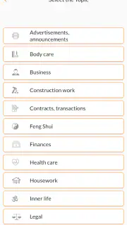 Feng Shui Fortune Calendar screenshot 7