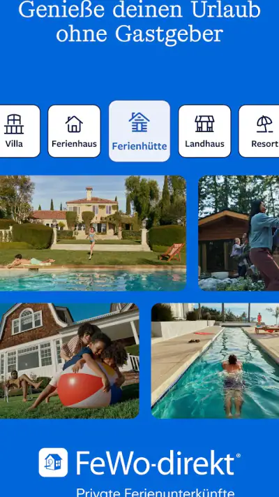 FeWo-direkt – Ferienwohnungen screenshot 1
