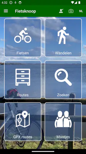 Fietsknoop Radeln und Wandern screenshot 1
