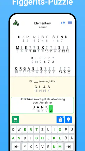 Figgerits: Wörter Rätselspiele screenshot 1