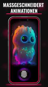 Fingerabdruck-Sperr-Animations screenshot