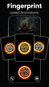 Fingerprint Animation Theme screenshot