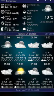 Fischerei vorhersage screenshot 1
