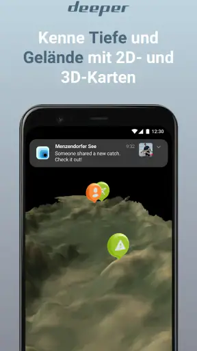 Fish Deeper - Fishing App screenshot 1