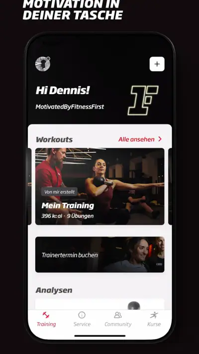 Fitness First Germany screenshot 1