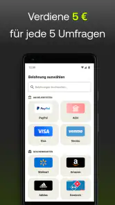 Five Surveys: Bezahlte Umfrage screenshot