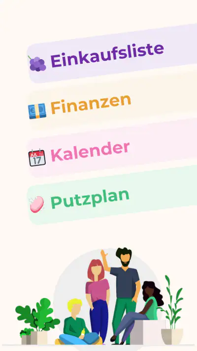 FlatUp! WG & Haushalt App screenshot 1