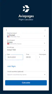 Flight Time Calculator screenshot 1