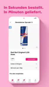 Flink: Lebensmittel in Minuten screenshot