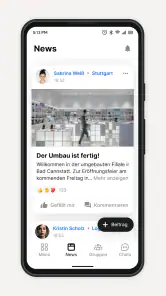 Flip Mitarbeiter-App screenshot