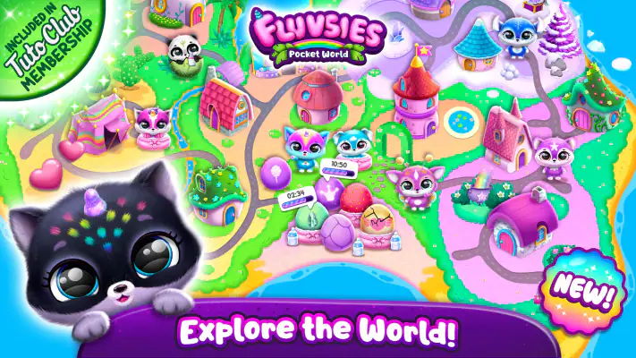 Fluvsies Pocket World screenshot 1