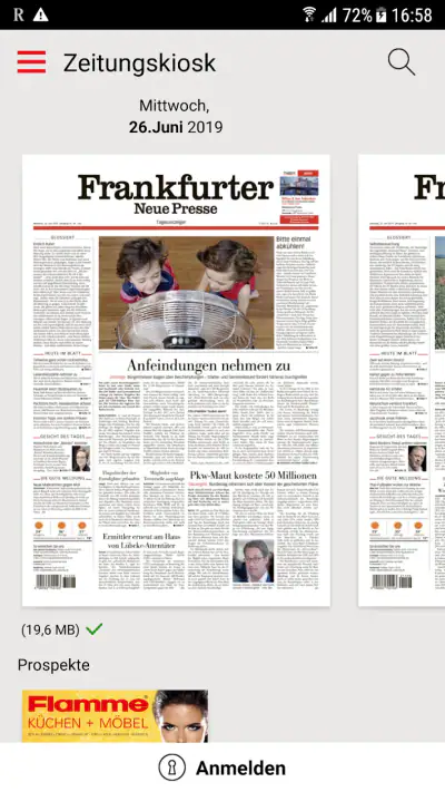FNP Zeitung screenshot 1