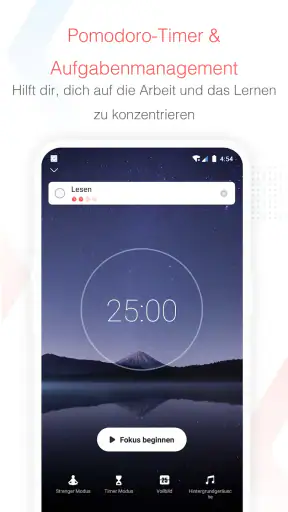 Focus To-Do：Pomodoro Timer screenshot 1