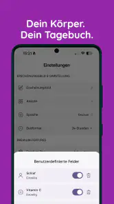 FoodLog - Ernährungstagebuch screenshot