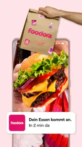 foodora: Essen & Lebensmittel screenshot