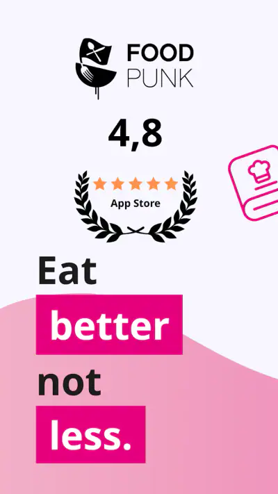 Foodpunk - dein Ernährungsplan screenshot 1