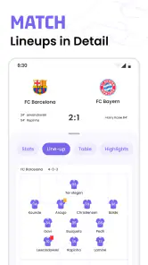 Football Live Scores: SnapGoal screenshot