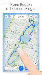 Footpath Routenplaner screenshot