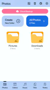 Foto ausblenden-Photo Lock app screenshot