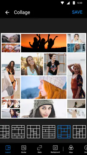 Fotocollagen - Fotobearbeitung screenshot 1