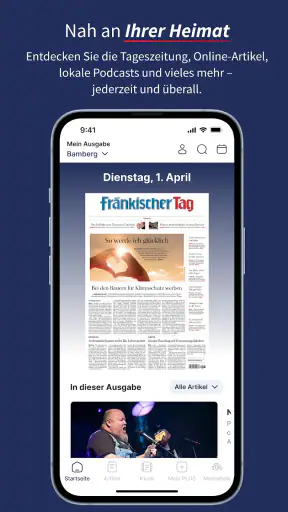 Fränkischer Tag E-Paper screenshot 1
