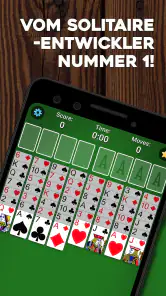FreeCell Solitaire Kartenspiel screenshot