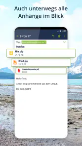 freenet Mail - E-Mail Postfach screenshot