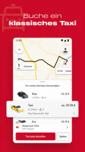 FREENOW - Taxi und mehr screenshot