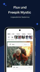 Freepik: Design- & KI-Tools screenshot